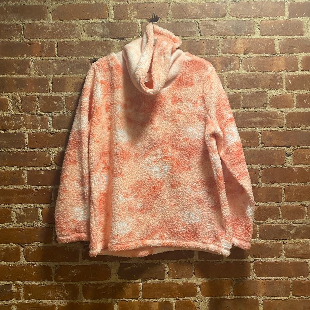 Style & Co super comfy tie-dye Sherpa size L
